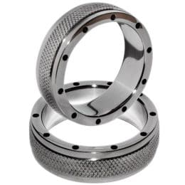 METAL HARD - METAL RING FOR PENIS AND TESTICLES 40MM 2